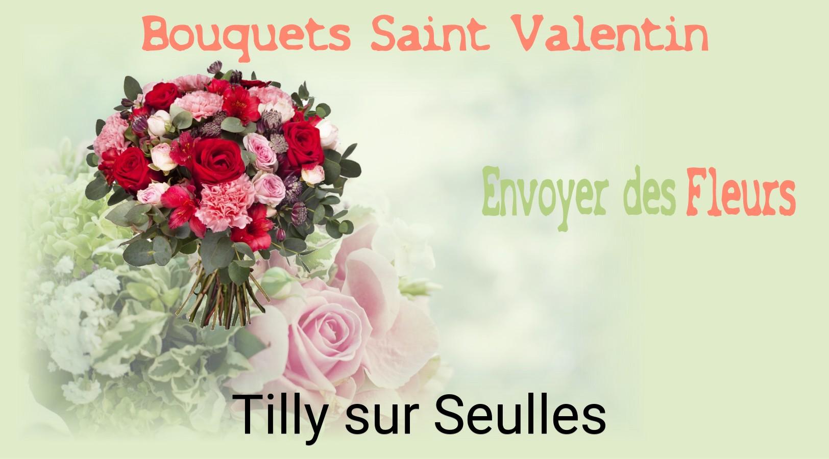 Roses de Saint-Valentin livrées à Tilly-sur-Seulles